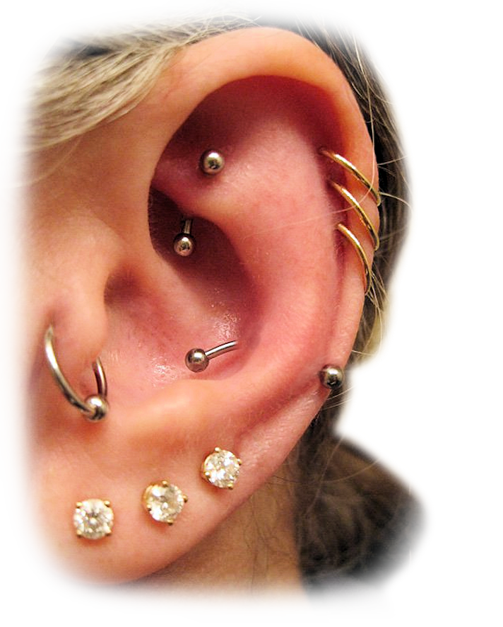 Piercing dell'orecchio - Wikipedia